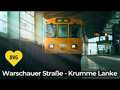 U-Bahn Berlin | 4K Führerstandsmitfahrt: Warschauer Straße - Krumme Lanke | Linie U3 – BVG