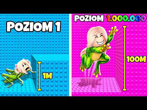 Z KAŻDYM SKOKIEM ZAMIENIAMY SIĘ W INNE ZWIERZĘ z MAŁĄ AMI w ROBLOX! 🤣