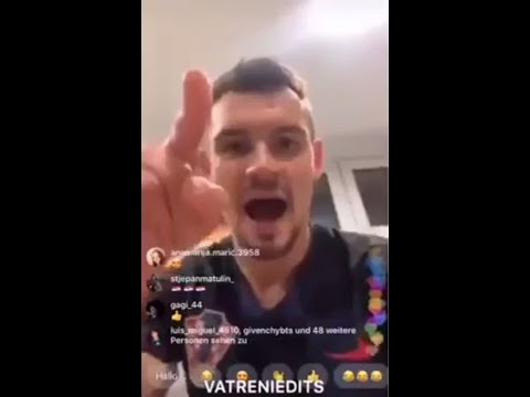 La celebración de Lovren que hace enojar a los españoles La celebración de Lovren que hace enojar a los españoles