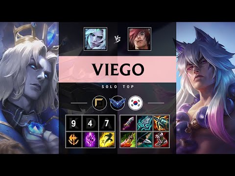 Viego Top vs Sett: Rampage - KR Diamond Patch 25.S1.1