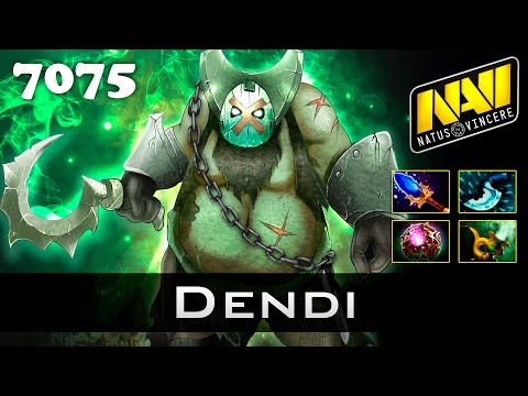 Dendi Butcher - 7075 MMR Ranked Dota 2