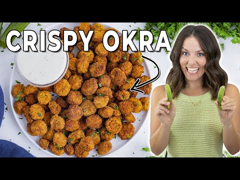 Air Fryer Okra Recipe (So Crispy!)