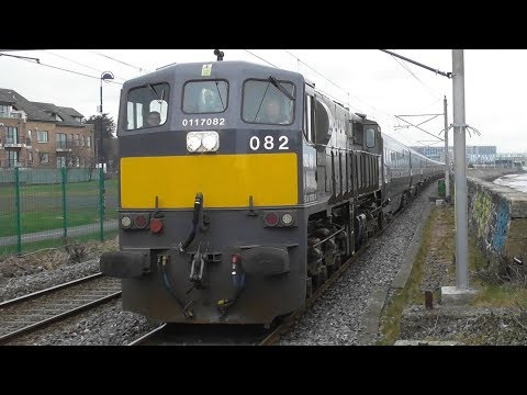 Irish Rail 071 Class Loco 082 + Belmond Grand Hibernian - Booterstown, Dublin