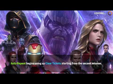 Marvel Future Fight clearing 5 times WBU Ebony stage 99 in a day