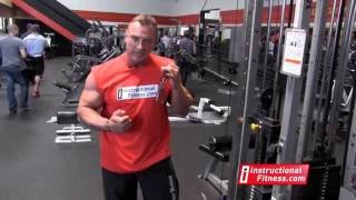 Cross Body Cable Triceps Push Down