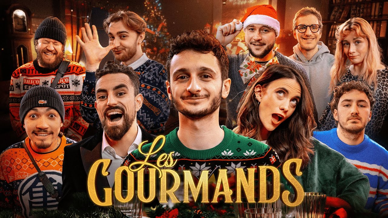 Diner de Noël avec des gros gourmands !! (Secret Santa et rigolade) 👍