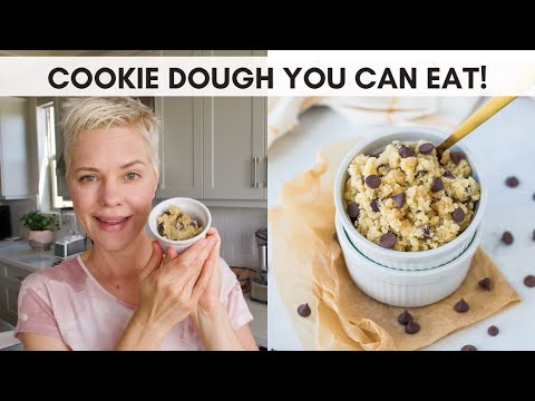 Edible Cookie Dough (Vegan, Paleo, & Keto-Friendly recipe) 🍪