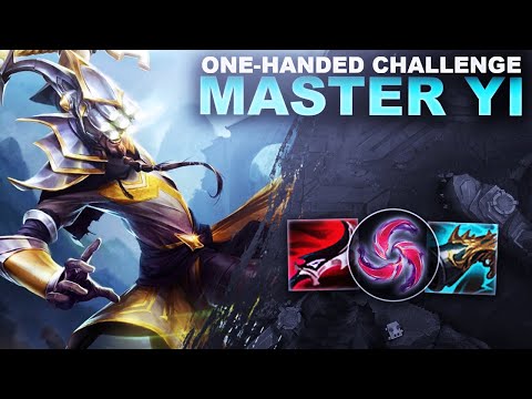 ONE HANDED MASTER YI CHALLENGE RETURNS? THE MOST DAMAGE? | League of Legends