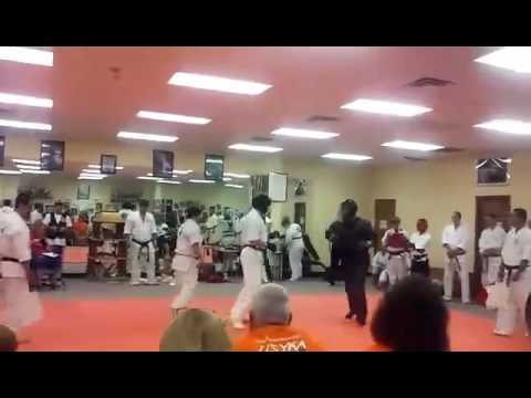 Isshinryu vs my traditional Yoshukai (ends in KO)
