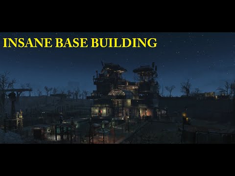 Fallout 4 - Insane Base Building! The Slog