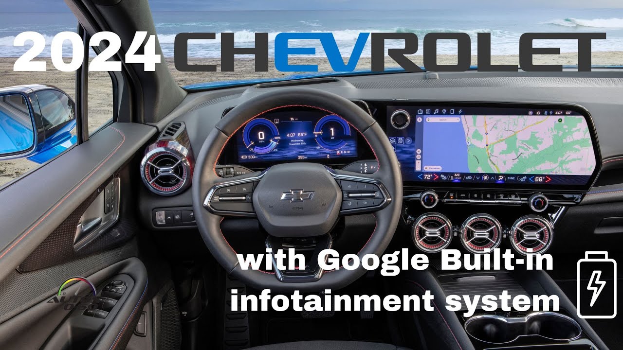 2024 Chevrolet Blazer EV with Google Built-in infotainment system