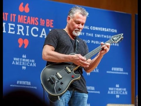 Eddie Van Halen Plays VH classics in his home studio