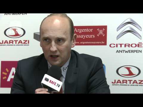 17-12-2011 : R. Antwerp FC - Lommel United : Persconferentie