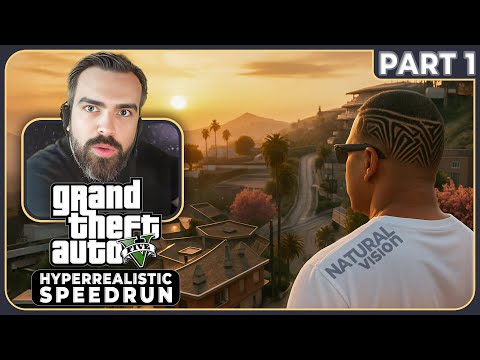 GTA V Hyper Realistic Graphics Speedrun [Part 1]