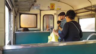preview picture of video 'นั่งรถไฟผ่านเมืองขอนแก่น 2561'