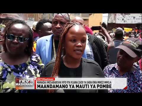 Pombe haramu yauwa vijana saba, wakazi wa Kinoo waandamana vikali