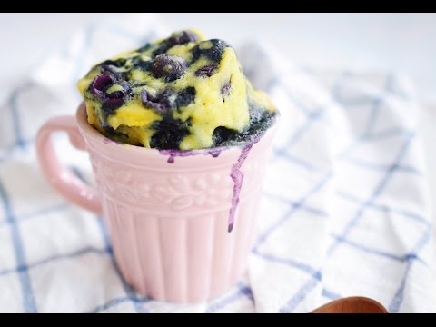 Resep: Lemon Blueberry Microwave Mug Cake Recipe