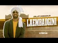 Laembadgini Lyrical Diljit Dosanjh Veet Baljit Latest Punjabi Songs 2024 Speed Records