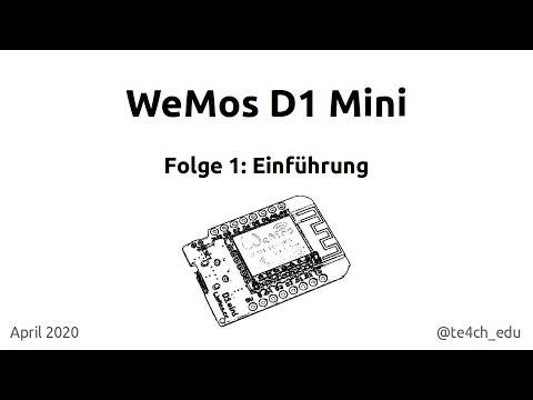 #1 Einführung - Wemos D1 Mini