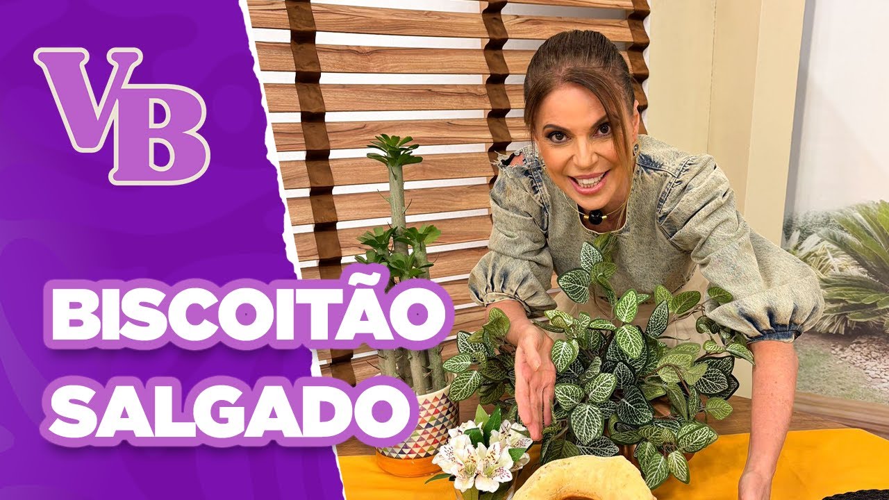 BISCOITÃO salgado com CREME DE QUEIJO - Você Bonita (04/09/2024)