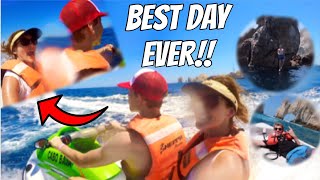 SCARING MY MOM ON A JETSKI!! *hilarious*