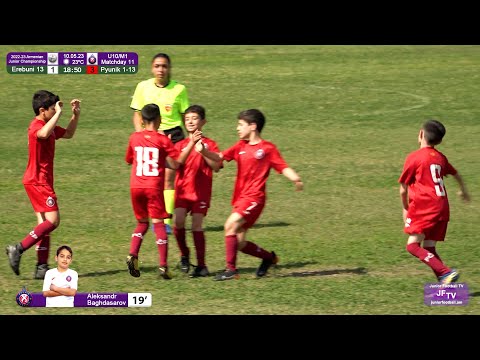 Erebuni 13 (4-8) Pyunik 1-13 (10.05.23) 2022-23 AJC U10/M1, Matchday 11