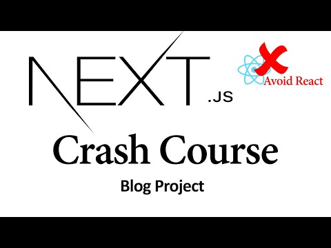 Next JS Crash Course with Blog Project Hindi