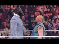 Brock Lesnar Comes Face To Face With Omos WWE RAW 3 13 2023
