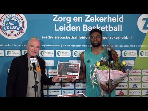 Uitreiking DBL Seizoensprijzen aan Hammink, LaChance, Van Bree, De Jong en Nzekwesi