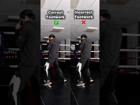 Boxing footwork✔️ #boxing #footwork #boxingcoach #boxer