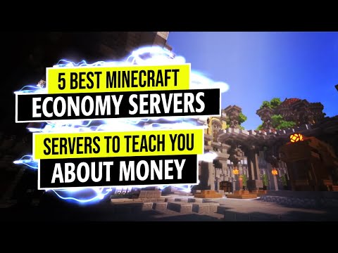 5 Best Minecraft Economy Servers 🏹 Minecraft Makes Even Economics Look Fun! 🎉