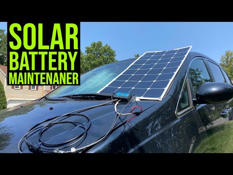 100W Solar Car Battery Maintainer