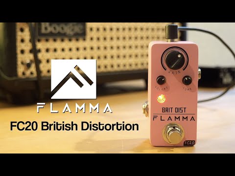Демонстрация педали эффектов Flamma FC20 Brit Dist