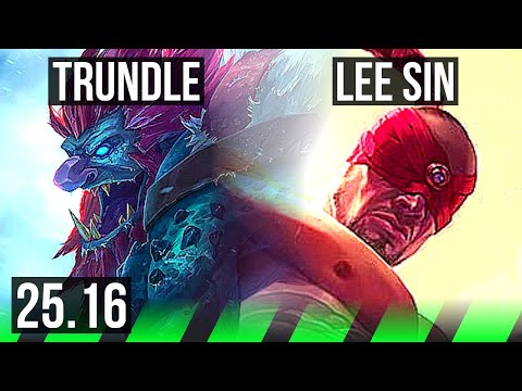 TRUNDLE vs LEE SIN (JGL) | 4/1/8 | KR Master | 25.16