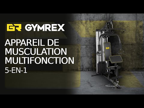 Vidéo - Appareil de musculation multifonction - 5-en-1