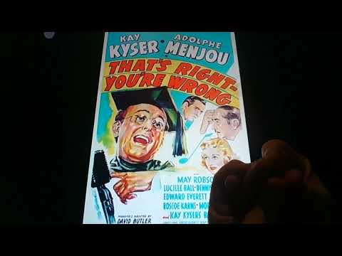 Horacio the handsnake - That's Right - You're Wrong (1939)