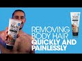 How to remove body hair with Nad's For Men Hair Removal Cream | Demo Video | Tutorial