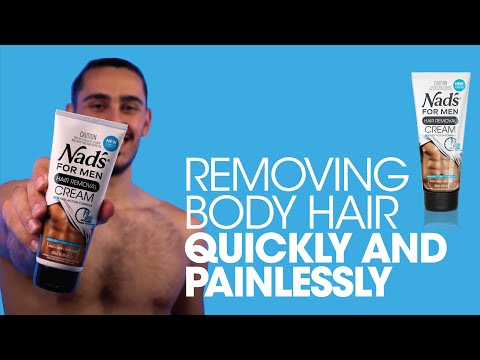 How to remove body hair with Nad's For Men Hair...