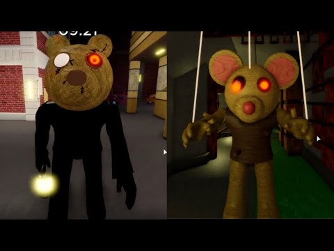 Mr Stitchy vs Mari Jumpscare - Roblox Piggy