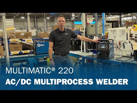 Multimatic® 220 AC/DC Multiprocess Welder