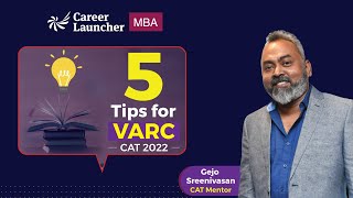 Tips & Tricks for VARC || CAT 2022 || Career Launcher