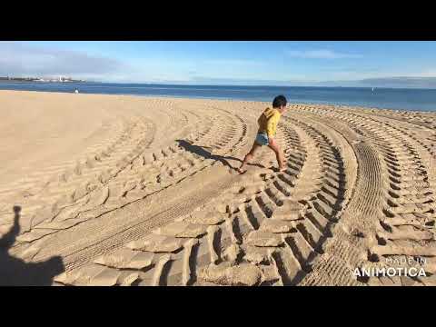 Ihsan at St Kilda Beach, Melbourne