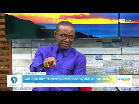 Mark Your Calendar – CSIR Open Day Hits Fumesua Aug 12  |  Breakfast Daily