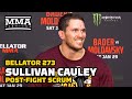 Sullivan Cauley On ‘Big Tuna’ Ben Parrish: ‘You Can’t Take 25 Unanswered Strikes’ | Bellator 273