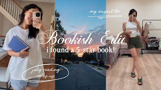 Let's yap about books in my July reading wrap-up & August TBR ☁️📖 (+ trip to Barnes!)