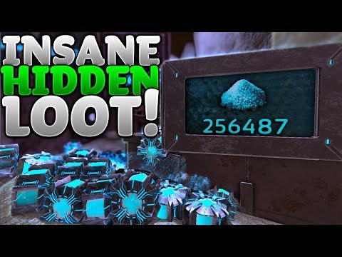INSANE HIDDEN LOOT WITH CRYOS! - Ark Solo Small Tribes Official - Ep8 S2