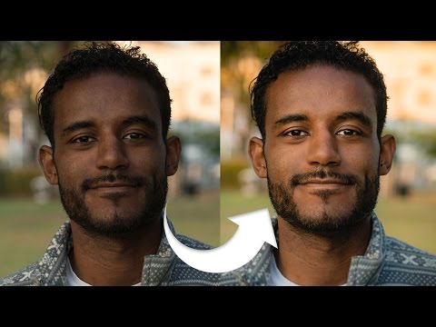 How to Edit Portraits in Lightroom   Full Retouching Video