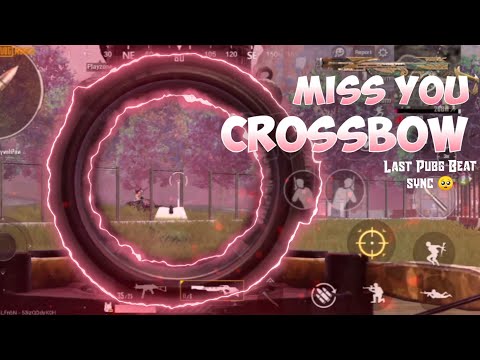 I will miss you Crossbow 🥺 Crossbow Beat Sync ||  Last Pubg Montage 😣 Commander 99