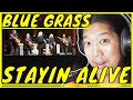 Bee Gees Staying Alive Ricky Skaggs reaction