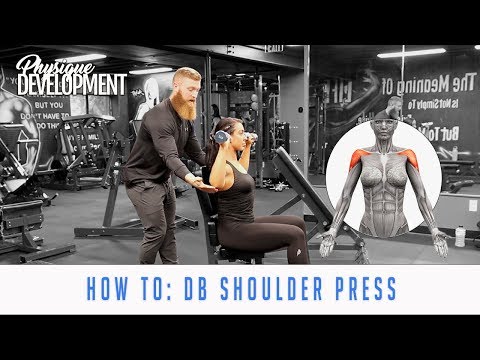 How to: Seated DB Shoulder Press w/ Emily Duncan